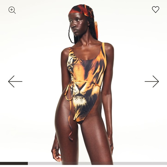 SKIMS Other - NWT SKIMS X ROBERTO CAVALLI TIGER ONE PIECE S